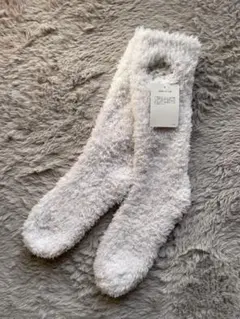 gelato pique もこもこソックス　ホワイト