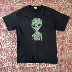 【流行】宇宙人グラフィック Tシャツ