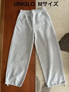 ユニクロ C スウェットワイドパンツ グレー サイズM