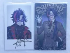 にじさんじ 魁星 3SKM ウエハース カード チェキ サイン入り
