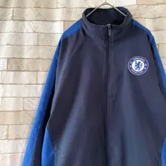 【レア】NIKE ナイキ チェルシーFC ナイロンジャケット 青 XL チェルシー ナイキ ウィンドランナー ジャケット - ブルー