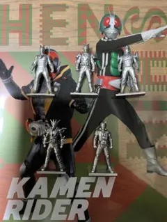 仮面ライダーゼッツフィギュア付きチョコスナック　フィギュア5個セット