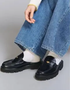 ユナイテッドアローズ別注CAMINANDOコインローファー⭐︎カミナンドスリッポンのサムネイル