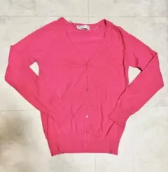 ZARA ザラ　ピンク　カーディガン　Lサイズ　トップス