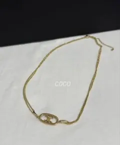 セリロゴネックレスゴールドビンテージ