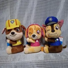 パウパトロール くっつき ぬいぐるみ 全３種セット