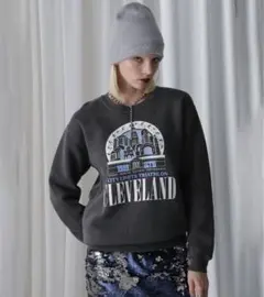 GOOD ROCK SPEED)スポーツプリント スウェット美品