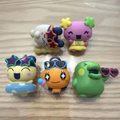 【美品】たまごっち　みんなでバカンスフィギュア　全5種　コンプリートセット