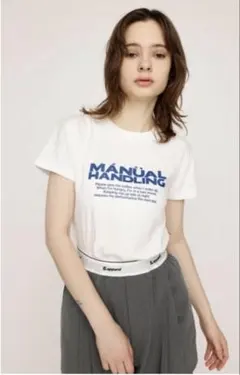 ★SLY スライ COMPACT LOGO Tシャツ　ホワイト