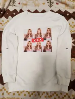 GOD SELECTION XXX ホワイト スウェット　トレーナー M