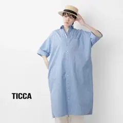 シャツワンピース ひざ丈ワンピース