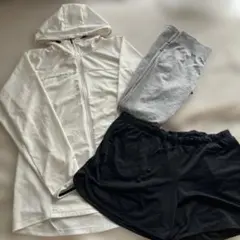 GU SPORTS スポーツウェア　ジャージ　上下セット スパッツ　Lのサムネイル