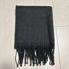 H&M ダークグレー マフラー 180x50 cmのサムネイル