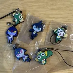 ケロロ軍曹 ラバーストラップ＆ラバーチャーム6点まとめ売り