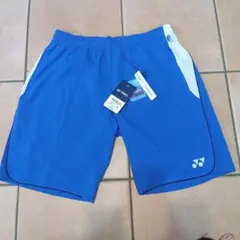 YONEX ネイビー 幾何学模様 バドミントンパンツ - メルカリ