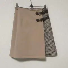 「MAJESTIC LEGON」 チェック柄 ミニスカート M