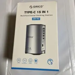 ORICO 15-in-1 USB C ドッキングステーション CDH-YD3