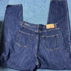 niko and...JEANS ダークブルー ストレートデニム M
