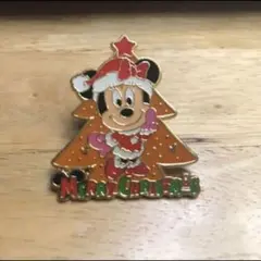 ディズニーシー　ミニーマウス　クリスマス　ピンバッチ　ピンバッジ