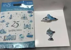 ディズニーシー25周年　ランダムピンバッジ
