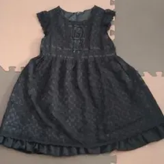 エニィファムキッズレースジャンパースカート