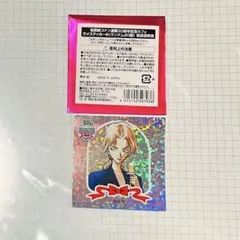コナンカフェ ラメステッカー B 30周年記念カフェ ステッカー ベルモット