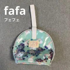 現行品✨美品✨fafa フェフェ　スパンコール　マグケース ミント　ユニコーンのサムネイル