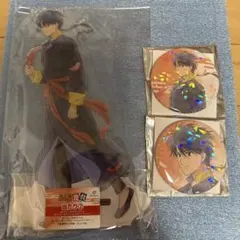 ふしぎ遊戯　あたり付き一撃コレクション　鬼宿　アクリルスタンド　缶バッジ