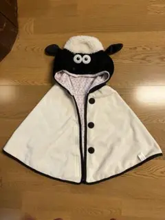 ハロウィン月お値下げ！こひつじティミー　ひつじのショーン　フリースポンチョ