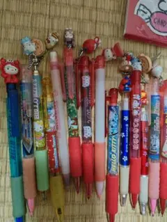 ハローキティ シャープペン、ボールペン、ストラップ等　閲覧用　平成　レトロ　昭和