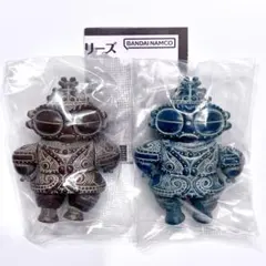 ウゴモ 遮光器土偶 2種セット 青銅器 銅色 ART IN GASHA ✴︎