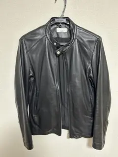 Lsize/極美品✨ Lui's シングルライダース ラムレザー 羊革 黒 Lsize/極美品✨ Lui's シングルライダース ラムレザー 羊革 黒 - メルカリ