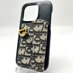 美品✨Dior クリスチャンディオール iPhoneケース14PRO オブリーク