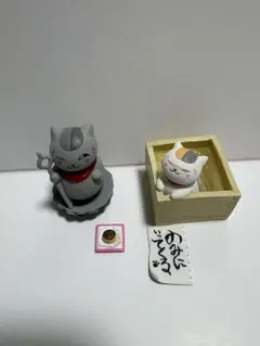 夏目友人帳 ニャンコ先生満腹祈願　フィギュアコレクション　2種セット