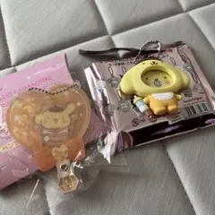 フォトバッジ付きマスコット カスタムアクリルチャーム ポムポムプリン