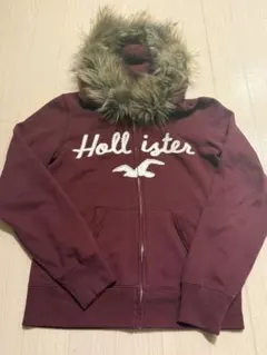 Hollister バーガンディ ファー付きパーカー M 1日限定値下げ中 2026年最新】ホリスター パーカー ファーの人気アイテム - メルカリ