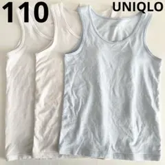 UNIQLO　エアリズムコットンブレンドタンクトップ　3枚セット