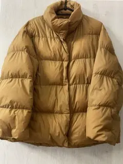 UNIQLO キャメルブラウン　ダウンジャケット M ウルトラライトダウン