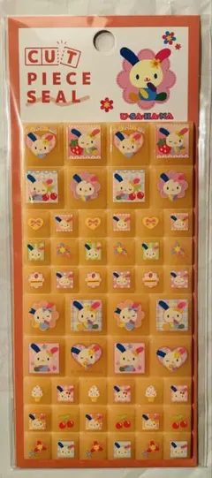 新品　ウサハナ　タイルシール　サンリオ　カットピースシール