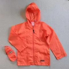 ナイロンジャケット フード付 130cm ウィンドブレーカー パーカー