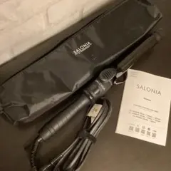 SALONIA カールヘアアイロン SL-008AB 25mm