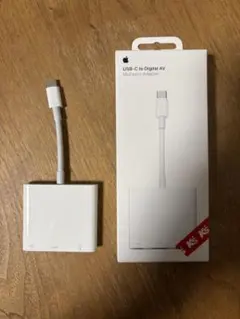 Apple USB-C Digital AV Multiportアダプタ　純正
