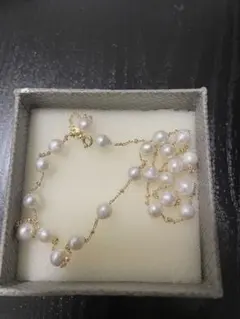 天然淡水本真珠ステーションネクレッス