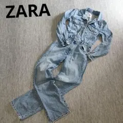 デニム ジャンプスーツ