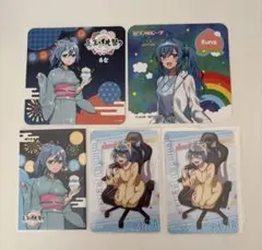 【バラ売り可・即購入⭕️】カラフルピーチ るな グミトレカ 2枚セット バラ売り可・即購入⭕️】カラフルピーチ るな グミトレカ 2枚セット