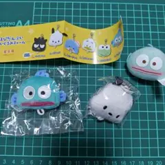 サンリオ はぴだんぶい　ぬいぐるみチャーム2点セット