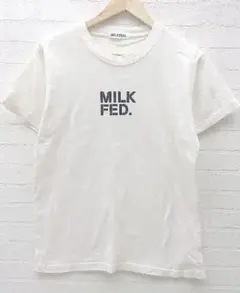 MILKFED. ミルクフェド ロゴ プリント 半袖 シャツのサムネイル