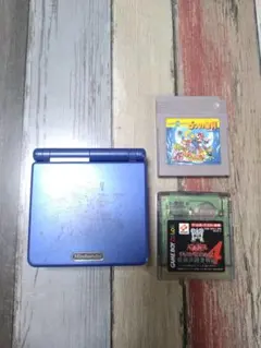 ゲームボーイアドバンスSP　青　ジャンク品