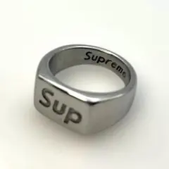 シュプリーム　リング　指輪　19 シルバー　アクセサリー　SUPのサムネイル