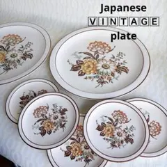 ❣️16日まで価格❣️TOMINAGA　CHINA　大皿 2枚 ケーキ皿5枚 セットのサムネイル